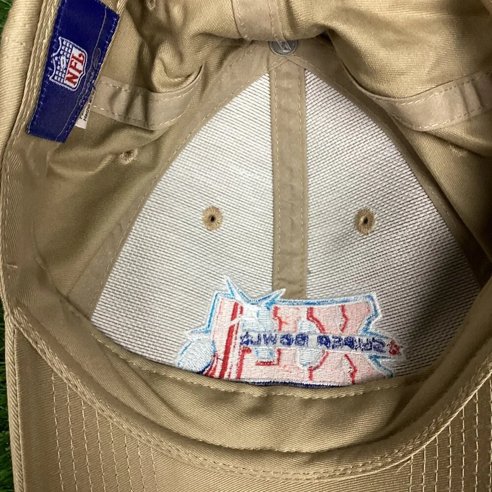 Superbowl 2007 XLI Hat Cap Beige